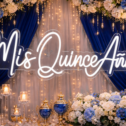 Quinceañera LED Neon Sign – Mis 15 / Mis Quince Años Collection
