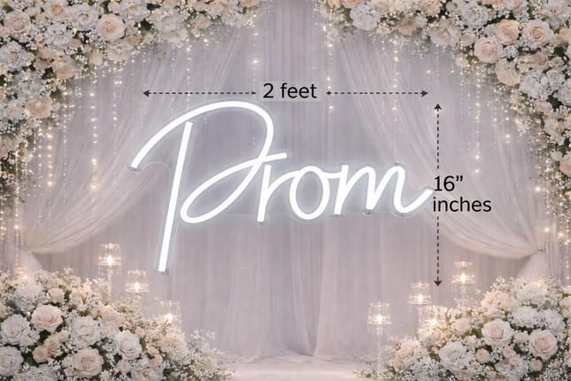 LED Neon Prom Sign Collection – Prom & Prom Night