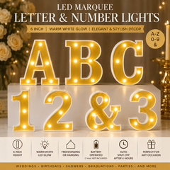 Collection image for: Marquee Letters & Numbers