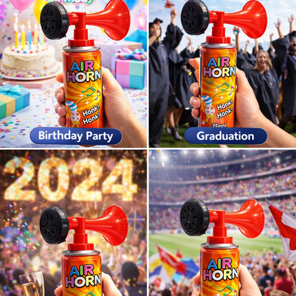 Party Air Horn 250ml - Detachable