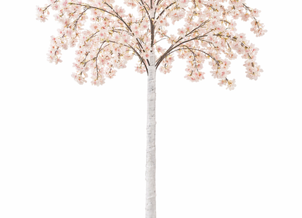 LED Cherry Blossom Tree Event Decoration – Soft Pink Lighted Blossom Tree