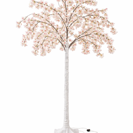 LED Cherry Blossom Tree Event Decoration – Soft Pink Lighted Blossom Tree