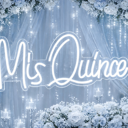 Quinceañera LED Neon Sign – Mis 15 / Mis Quince Años Collection