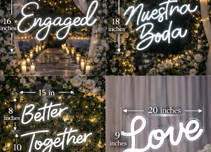 LED neon Sign - Love/Wedding Sign Collection