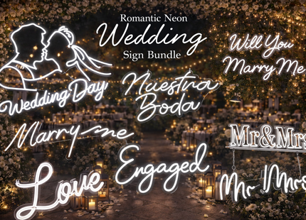 LED neon Sign - Love/Wedding Sign Collection