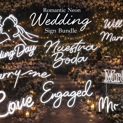 LED neon Sign - Love/Wedding Sign Collection