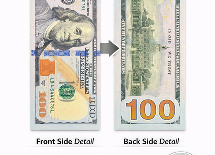 Realistic $100 Prop Money Stack – Full Size Fake Bills