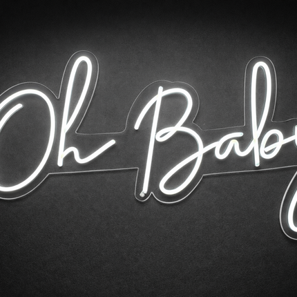 Gender Reveal LED Neon Sign Collection – He or She | Boy or Girl | Oh Baby