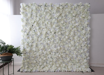 8x8 Artificial Flower Wall Backdrop – Luxury Wedding & Event Floral Wall
