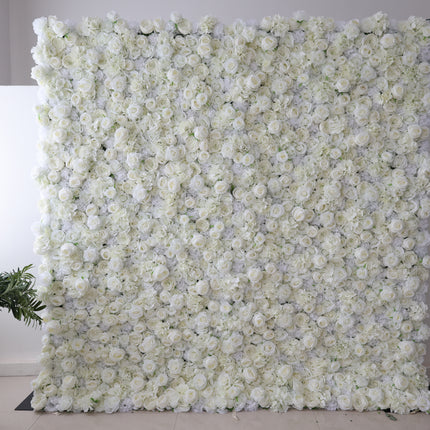 8x8 Artificial Flower Wall Backdrop – Luxury Wedding & Event Floral Wall