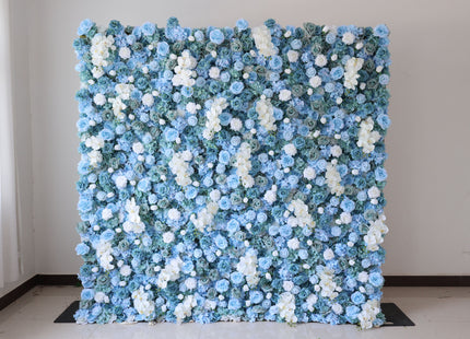 8x8 Artificial Flower Wall Backdrop – Luxury Wedding & Event Floral Wall