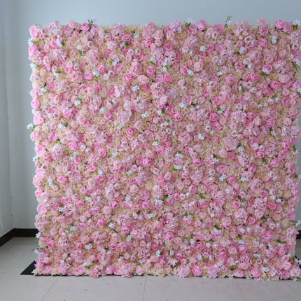 8x8 Artificial Flower Wall Backdrop – Luxury Wedding & Event Floral Wall