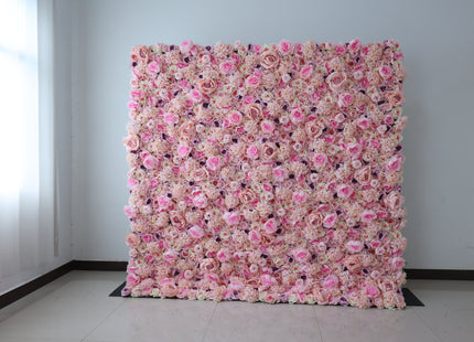 8x8 Artificial Flower Wall Backdrop – Luxury Wedding & Event Floral Wall