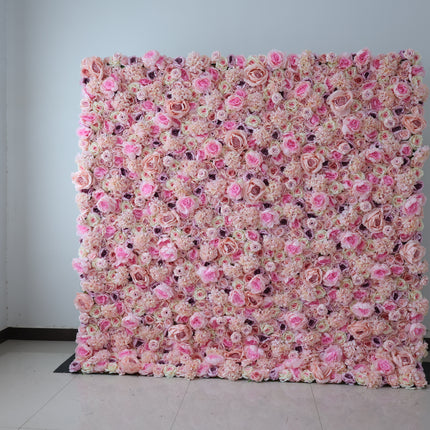 8x8 Artificial Flower Wall Backdrop – Luxury Wedding & Event Floral Wall