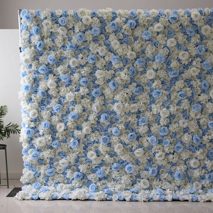 8x8 Artificial Flower Wall Backdrop – Luxury Wedding & Event Floral Wall