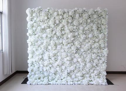 8x8 Artificial Flower Wall Backdrop – Luxury Wedding & Event Floral Wall