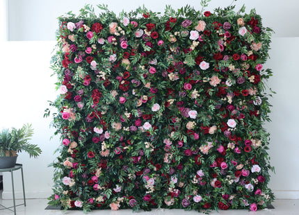 8x8 Artificial Flower Wall Backdrop – Luxury Wedding & Event Floral Wall