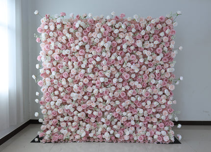8x8 Artificial Flower Wall Backdrop – Luxury Wedding & Event Floral Wall