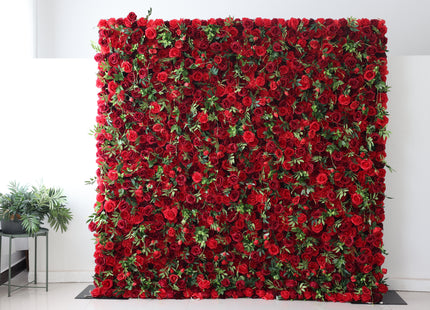 8x8 Artificial Flower Wall Backdrop – Luxury Wedding & Event Floral Wall