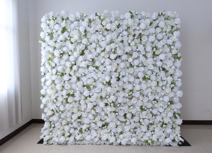 8x8 Artificial Flower Wall Backdrop – Luxury Wedding & Event Floral Wall