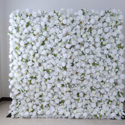8x8 Artificial Flower Wall Backdrop – Luxury Wedding & Event Floral Wall