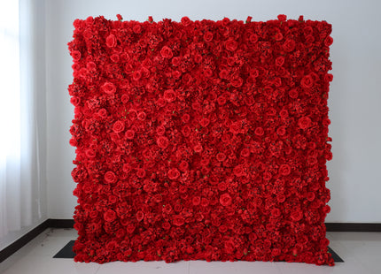 8x8 Artificial Flower Wall Backdrop – Luxury Wedding & Event Floral Wall