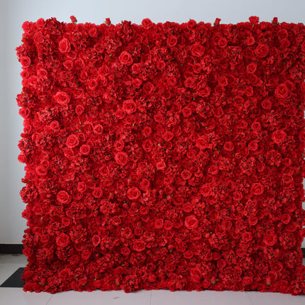 8x8 Artificial Flower Wall Backdrop – Luxury Wedding & Event Floral Wall