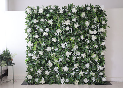 8x8 Artificial Flower Wall Backdrop – Luxury Wedding & Event Floral Wall