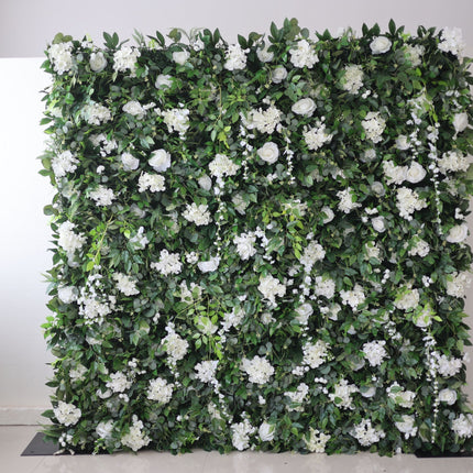 8x8 Artificial Flower Wall Backdrop – Luxury Wedding & Event Floral Wall
