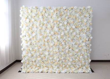 8x8 Artificial Flower Wall Backdrop – Luxury Wedding & Event Floral Wall