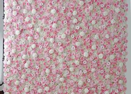 8x8 Artificial Flower Wall Backdrop – Luxury Wedding & Event Floral Wall