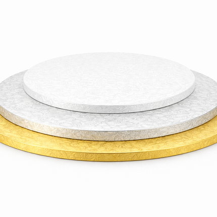 Round Cake Drum Board – 0.5″ Thick (8″–20″)