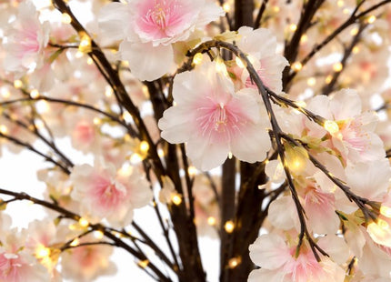 LED Cherry Blossom Tree Event Decoration – Soft Pink Lighted Blossom Tree