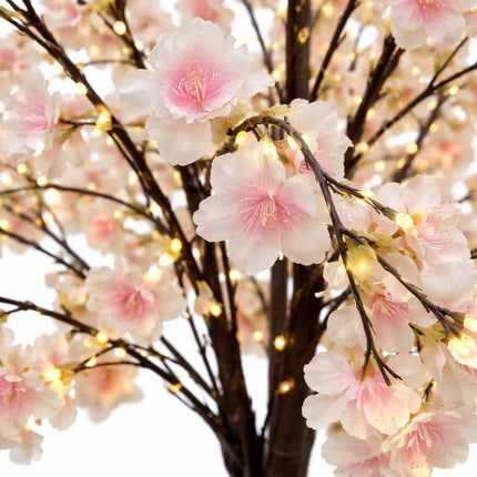 LED Cherry Blossom Tree Event Decoration – Soft Pink Lighted Blossom Tree