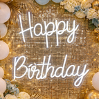 Happy Birthday 2Pc Large (Hpy 26×8|Bday 35×10)