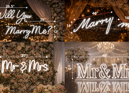LED neon Sign - Love/Wedding Sign Collection