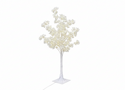 Ivory Bloom LED Light Tree – 4 FT